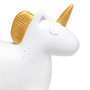 Simple Designs Porcelain Unicorn Shaped Table Lamp "LT3339-WHT"