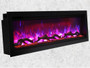 100" Extra Tall Clean Face Electric Built-In With Black Steel Surround "SYM-100-XT"