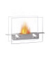 Metropolitan Tabletop Bio-Ethanol Fireplace - Stainless Steel "90293"