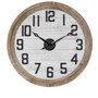 Time Passes Wood Metal Wall Clock "CVTCK1192"