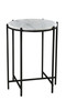 Bengal Manor Iron And Marble Accent Table "CVFNR717"