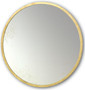 And Company Round Gold Aline Mirror "1088"