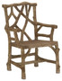 And Company Rectangular Beige Woodland Arm Chair "2706"