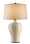 And Company White / Cream Blaise Table Lamp "6822"