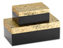 Golden Boxes Set Of 2 "1200-0374"