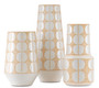 Happy 60 Tiered Vase "1200-0379"
