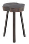 Mambo Graphite Accent Table "4000-0085"