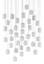 Dove 36-Light Multi-Drop Pendant "9000-0715"