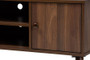 Alard Mid-Century Modern Walnut Brown Finished 2-Door Wood Tv Stand TV8002-Columbia Walnut-TV By Baxton Studio