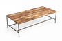 Modrest Bacone - Industrial Oak And Black Iron Coffee Table VGAFFV18-CT6