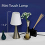 Valencia 		 2 Pack Mini Touch Table Lamp Set W/Shades - "LT2014-WHT-2PK"