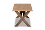 Sarai Modern Transitional Walnut Brown Finished Rectangular Wood Coffee Table SW3333-Walnut-M17-CT By Baxton Studio