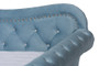 Abbie Traditional and Transitional Light Blue Velvet Fabric Upholstered and Crystal Tufted Full Size Daybed Abbie-Light Blue Velvet-Daybed-Full By Baxton Studio