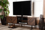 Berit Mid-Century Modern Walnut Brown Finished Wood TV Stand SE TV90800WI-Columbia-TV Stand By Baxton Studio