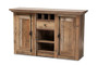 Albert Modern and Contemporary Farmhouse Rustic Finished Wood 2-Door Dining Room Sideboard Buffet BH-001-Yosemile Oak-Buffet By Baxton Studio