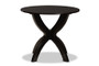 Tilde Modern and Contemporary Dark Brown Finished 35-Inch-Wide Round Wood Dining Table RH7232T-Dark Brown-35-IN-DT By Baxton Studio