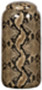 Ceramic Jar Snake Skin Design Tall "090295"
