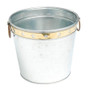 Galvanized Bucket With Brass (Pack Of 12) "11315"