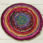 Multi Colour Jute Placement (Pack Of 12) "15067"