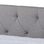 Haylie Modern And Contemporary Light Grey Fabric Upholstered Full Size Daybed CF9046-B-Light Grey-Daybed-F By Baxton Studio