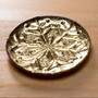 Gold Snowflake Plate Small (Pack Of 12) "655800"
