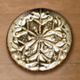 Gold Snowflake Plate Medium (Pack Of 12) "655801"