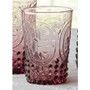 Purple Fdl Drinking Glass, Pack Of 12 "671006"