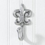 Fleur De Lis Wall Hook Small (Pack Of 12) "11391"