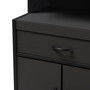Tannis Modern And Contemporary Kitchen Cabinet WS883150-Dark Grey By Baxton Studio