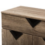 Light Brown Wood Shoe Storage Cabinet Wales-Cabinet By Baxton Studio