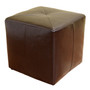 Aric Bonded Leather Ottoman ST-20-brown-ottoman By Baxton Studio