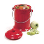 Ceramic Compost Crock-Red (Pack Of 9) "93R"