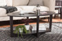 Jacintha Modern And Contemporary Coffee Table MH2106-Wenge-CT By Baxton Studio