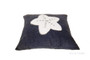 Blue Pillow White Star "AB002"