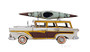 Decoration Fords Woody-Look Country Squire Car With Kayak "AJ019"