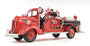 Decoration 1938 Red Fire Engine Ford Truck 1:40 "AJ020"