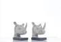 Rhino Head Bookend - Set Of 2 "AT013"