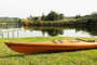 Wood Real Kayak 17' - 1 Person Canoe "K001"