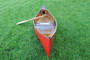 Red Canoe 10' With Ribs Curved Bow "K019"