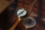 Beetles Compass With Leather Case "ND003"