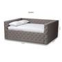 Anabella Modern And Contemporary Daybed CF8987-B-Grey-Daybed-Q By Baxton Studio