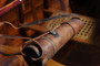 18" Handheld Telescope With Leather Overlay "ND025"