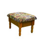 Oak Foot Stool With Storage "H-51"