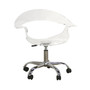 Elia Acrylic Swivel Chair CC-026A-clear By Baxton Studio
