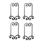 10.25"H Carrousel Set Of 4 Easels "604249/S4"