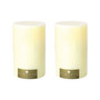 Set Of 2 Pillar Candles - 5X8" "030079/S2"