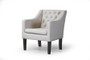 Brittany Club Chair 9070-Beige-CC By Baxton Studio