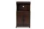 Tannis Modern And Contemporary Kitchen Cabinet WS883150-Dark Walnut By Baxton Studio