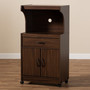 Tannis Modern And Contemporary Kitchen Cabinet WS883150-Dark Walnut By Baxton Studio