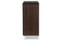 Excel Dark Brown Sideboard Storage Cabinet SR 890005-Wenge By Baxton Studio